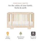 Lit de bébé convertible 8-en-1 Yuzu de Babyletto avec kits de conversion toutes étapes