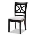 Lot de 4 chaises de salle à manger Clarke - Baxton Studio