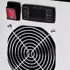 Réfrigérateur de vitrine commerciale 6,9 pi³, vitrine réfrigérée de comptoir avec éclairage LED pour boulangerie, café, 110V/190W