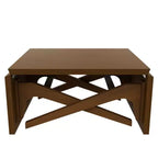 Table basse 2 en 1, table à manger extensible, table à hauteur réglable pour la maison et le bureau, peu encombrante - ModernLuxe