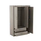 Armoire 3 portes avec 2 tiroirs
