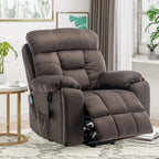 Fauteuil inclinable électrique releveur de massage chauffant