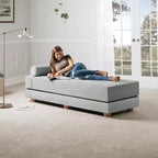 Lit de repos / Lit pliant grand format (Queen-Size) - Microvelours