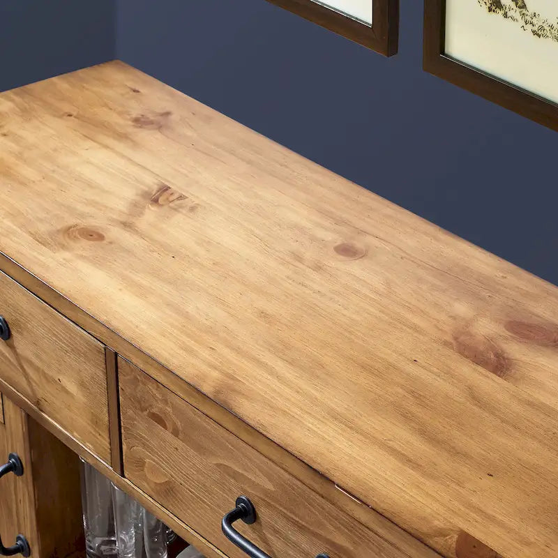 Buffet Crosley Roots en finition naturelle - 52 L x 18 P x 36 H