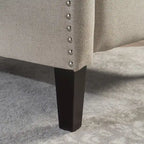 Fauteuil inclinable à dossier haut, rembourré, style classique, pour salon
