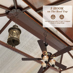 Tonnelle EROMMY à toit rigide, pergola extérieure avec double toit, moustiquaire et rideaux, auvent robuste pour patio, jardin, fête au bord de la piscine