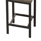 Ensemble table de bar et 3 tabourets