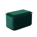 Canapé-lit gigogne 3-en-1 King Size Whisen Velvet et canapé convertible avec pouf mobile, design capitonné