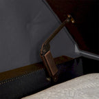 Banc de rangement pour chambre, bout de lit, accoudoirs roulés, canapé ottoman en velours, long banc