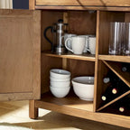 Buffet Crosley Roots en finition naturelle - 52 L x 18 P x 36 H