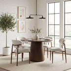 Lot de 4 chaises de salle à manger modernes rembourrées avec dossier incurvé, chaises d'appoint sans accoudoirs à cadre en fer pour salle à manger, cuisine-Panipeachy