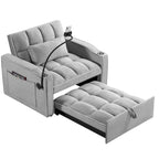 Fauteuil-lit convertible réglable, lit d'appoint escamotable