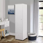 Armoire de rangement Corry de Kings Brand Furniture, blanc