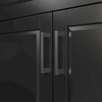 Meuble d'angle de cuisine efficace, îlot de cuisine en L : Grand espace de rangement avec tiroirs à glissière fluide, comptoir UV