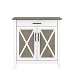 Secrétaire Key West avec meuble de rangement Bush Furniture