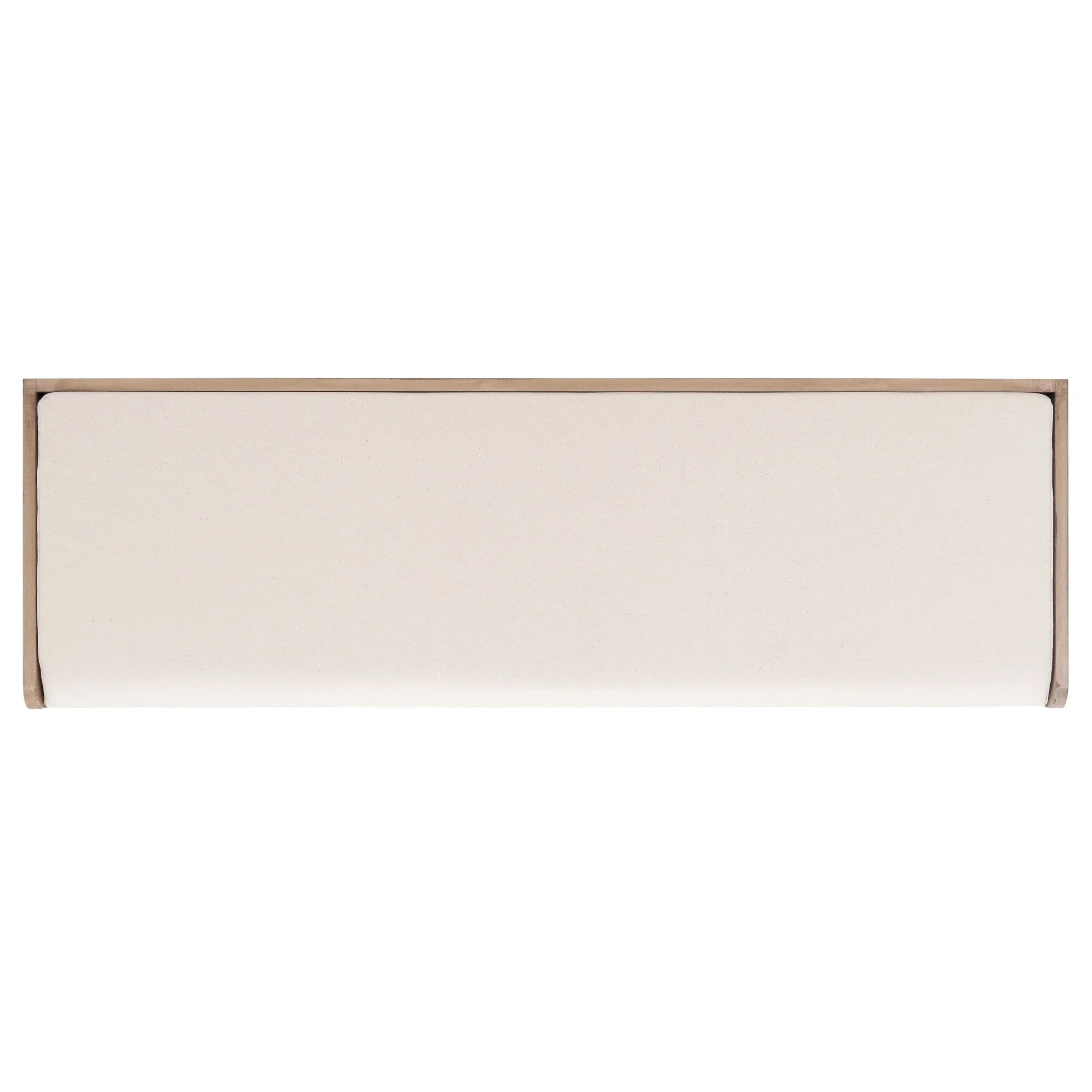 Banc de rangement SAFAVIEH Fiorello 3 tiroirs avec coussin - 47,3 L x 15 P x 19 H - 47Lx15Px19H