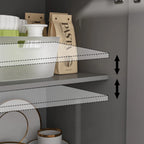 Buffet bahut 150 cm blanc laqué moderne contemporain du milieu du siècle