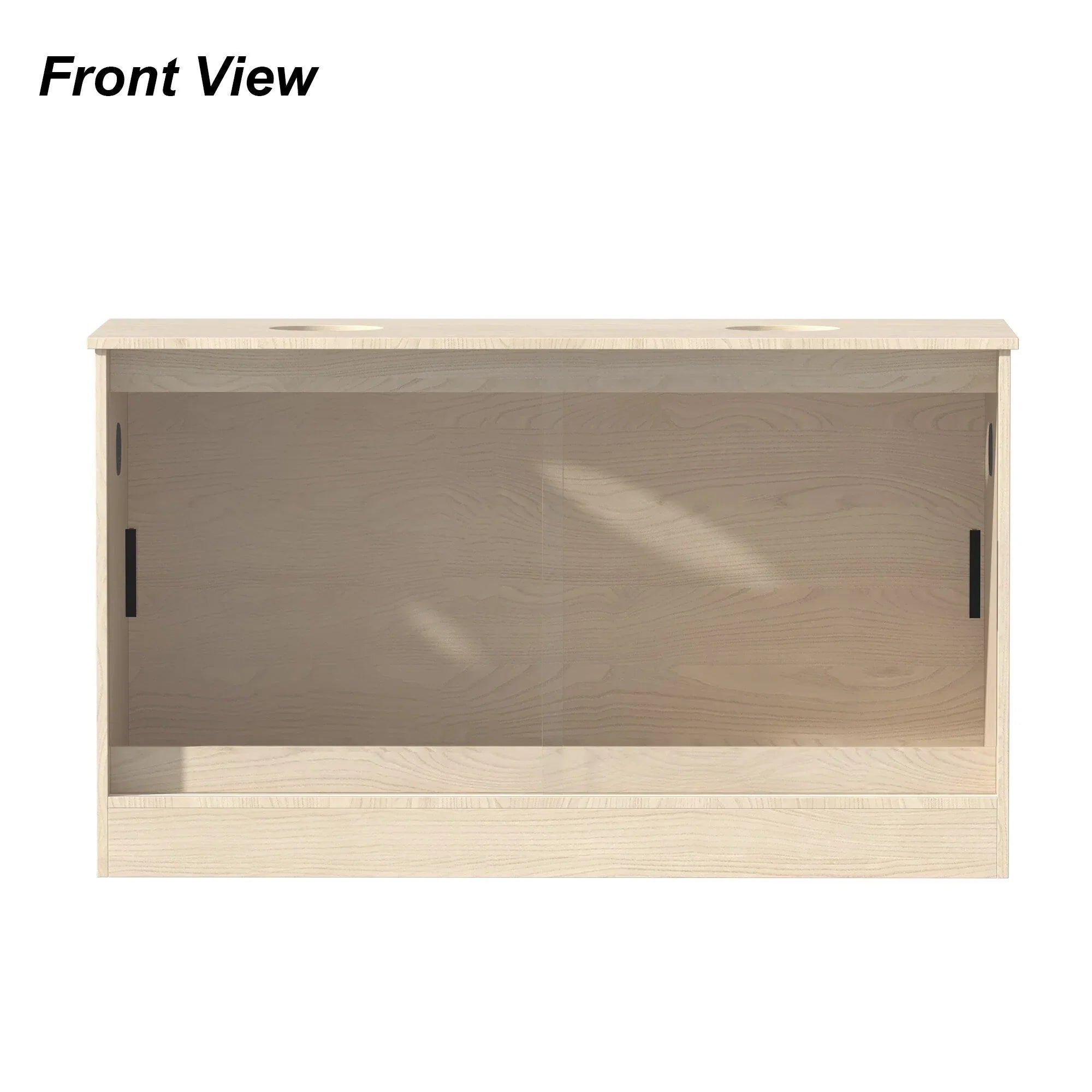 Habitat pour reptiles - Terrarium spacieux pour lézards, serpents et plus - 47,2