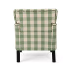 Fauteuil club contemporain Harrison Christopher Knight Home en tissu avec garniture cloutée