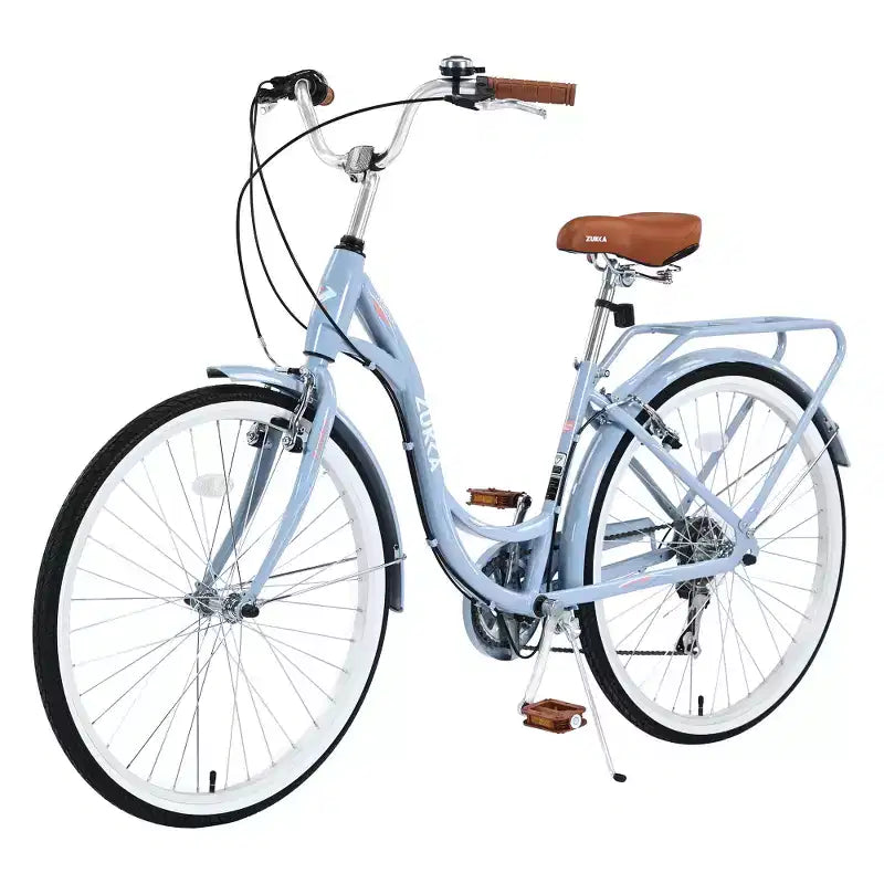 Vélo de ville femme Zeus & Ruta 24 pouces, 7 vitesses, cadre acier