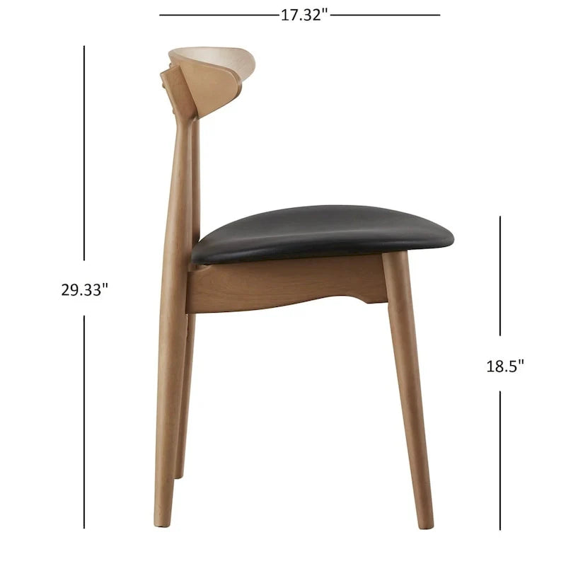 Ensemble de salle à manger conique en chêne danois norvégien par iNSPIRE Q Modern