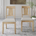 Ensemble de salle à manger classique 7 pièces en bois CraftPorch