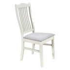 Ensemble de salle à manger 6 pièces en bois avec 4 chaises et un banc, table avec tiroir