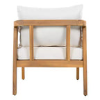 Christopher Knight Home Sunny Salon de jardin moderne 5 pièces en acacia avec table rectangulaire à lattes et 7 places