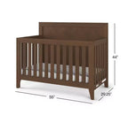 Ensemble de chambre de bébé 3 pièces Child Craft Kieran comprenant un lit de bébé convertible 4-en-1, une commode double et une commode