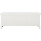 Banc de rangement SAFAVIEH Fiorello 3 tiroirs avec coussin - 47,3 L x 15 P x 19 H - 47Lx15Px19H