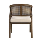 Christopher Knight Home - Chaise de salle à manger capitonnée en cannage (Lot de 2)