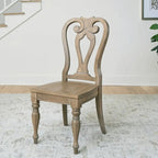 Chaise d'appoint à dossier droit Splat de Magnolia Manor (lot de 2)
