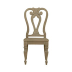 Chaise d'appoint à dossier droit Splat de Magnolia Manor (lot de 2)