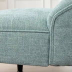 Fauteuil d'appoint confortable sans accoudoirs pour le salon