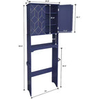 Meuble de rangement pour WC, étagère WC.