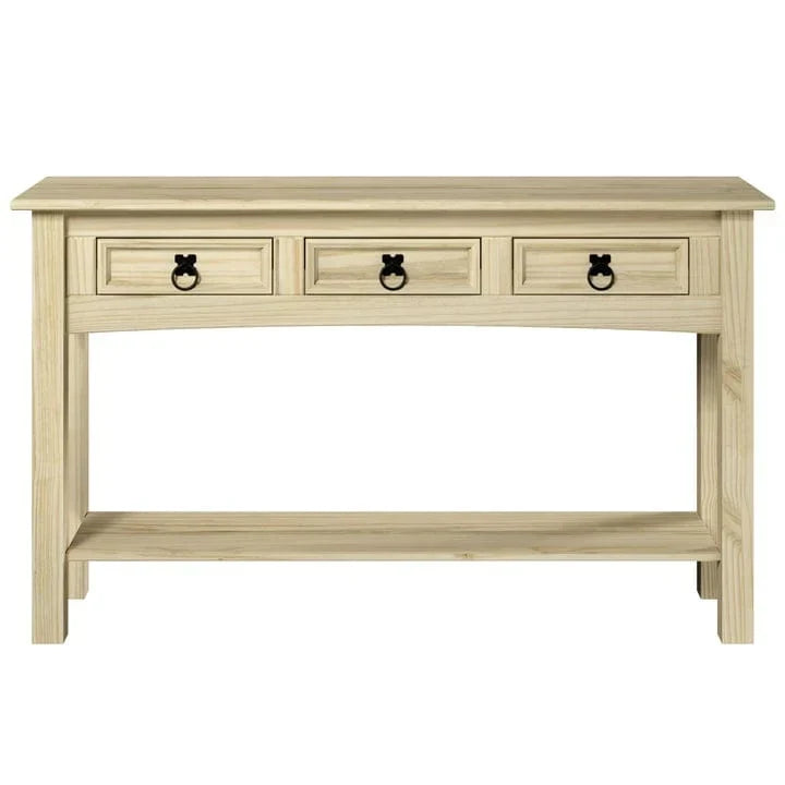 Console de table en bois 3 tiroirs Corona | Furniture Dash - S.O.