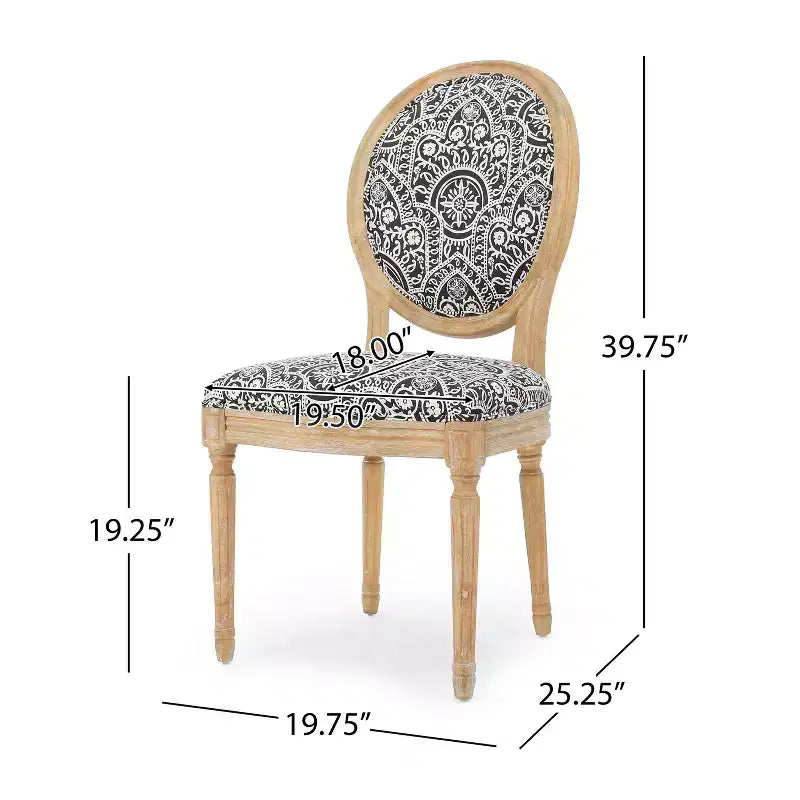 Lot de 2 chaises de salle à manger Phinnaeus - Christopher Knight Home
