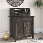 Secrétaire Key West avec meuble de rangement Bush Furniture