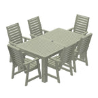 Ensemble de salle à manger d'extérieur 7 pièces HIGHWOOD PROFESSIONAL 42x72