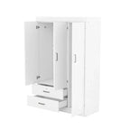 Armoire 3 portes avec 2 tiroirs