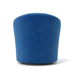 Fauteuils pivotants à 360 degrés en velours capitonné moderne SEYNAR avec dossier touffeté (lot de 2)