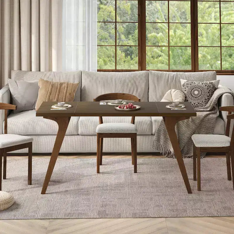 Table basse 2 en 1, table à manger extensible, table à hauteur réglable pour la maison et le bureau, peu encombrante - ModernLuxe