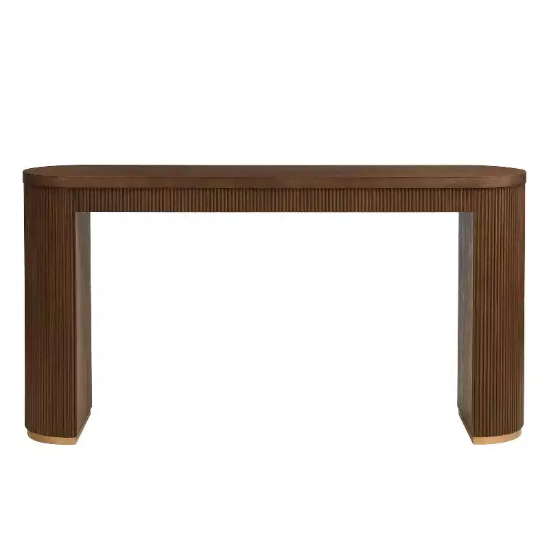 Table à manger cannelée hauteur comptoir Greta Farmhouse Christopher Knight Home