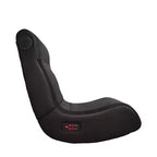Fauteuil de jeu pliable au sol Bluetooth GDFStudio Claudia avec massage vibrant