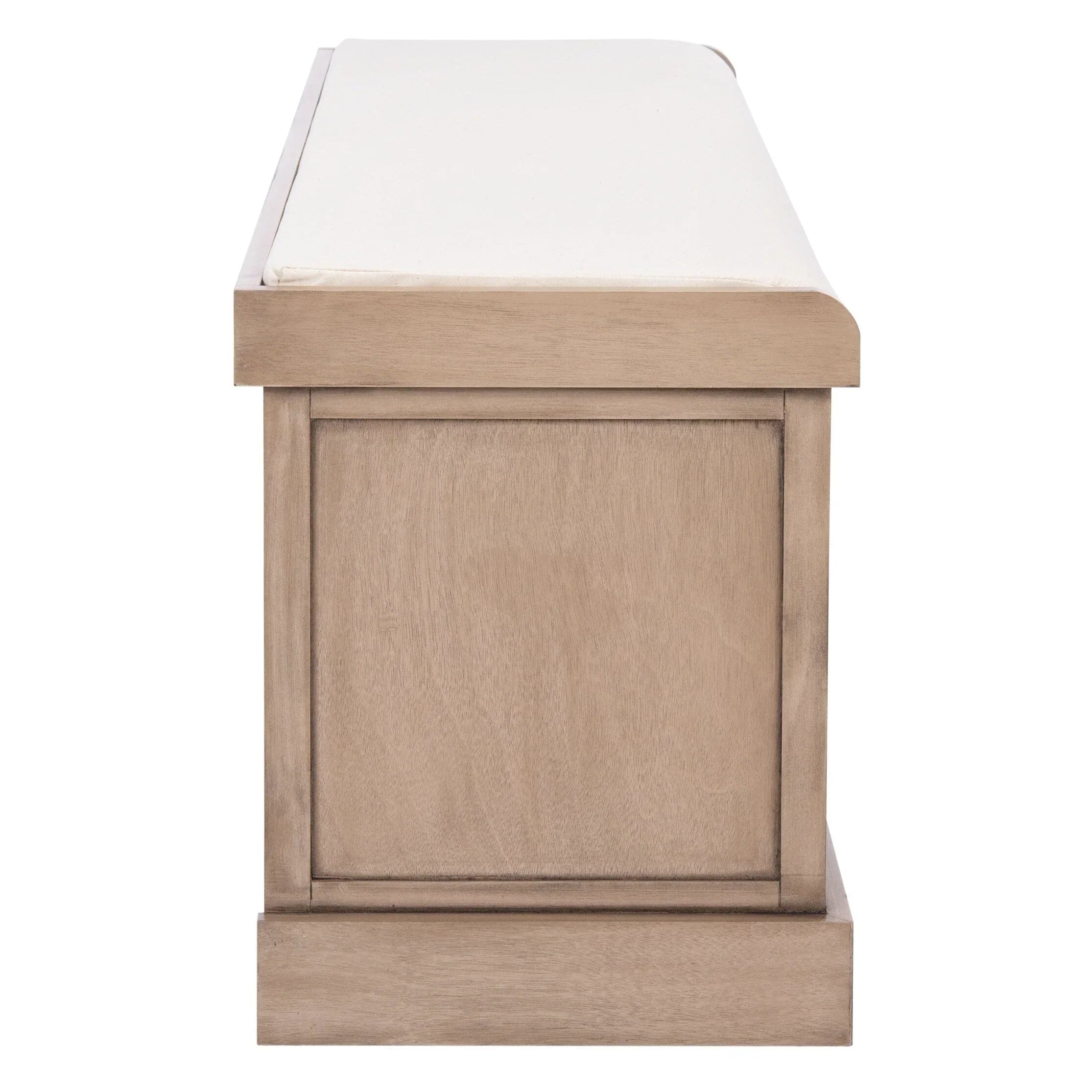 Banc de rangement SAFAVIEH Fiorello 3 tiroirs avec coussin - 47,3 L x 15 P x 19 H - 47Lx15Px19H