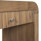Console rustique Whisen Table d'entrée Table d'appoint avec tiroir à façade cannelée