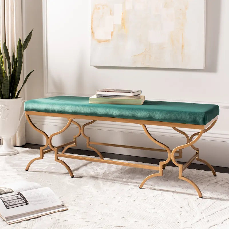 Banc SAFAVIEH Ottilia 46 pouces - 46 x 18 x 18 - 46L x 18P x 18H