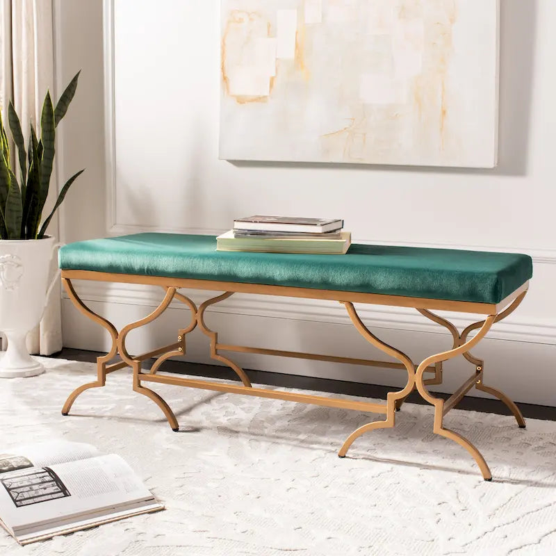 Banc SAFAVIEH Ottilia 46 pouces - 46 x 18 x 18 - 46L x 18P x 18H