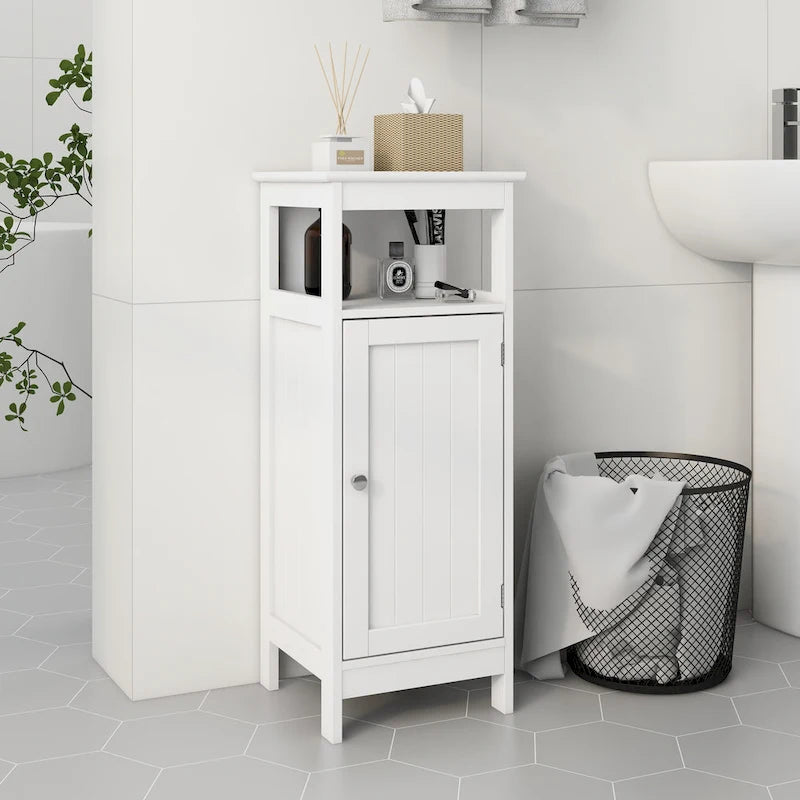 Armoire de salle de bain à porte simple