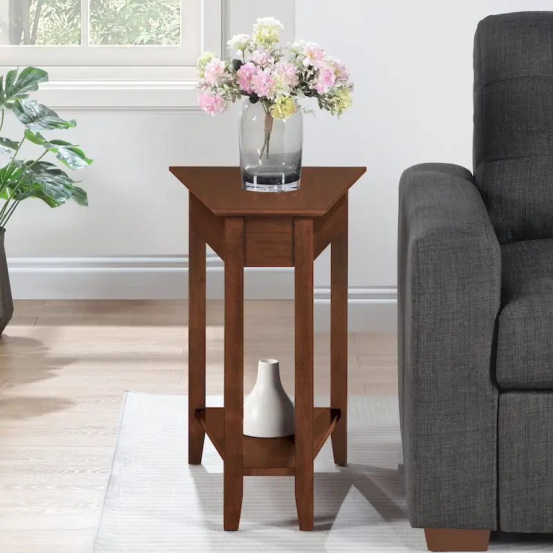 Table d'appoint à étagère American Heritage Wedge